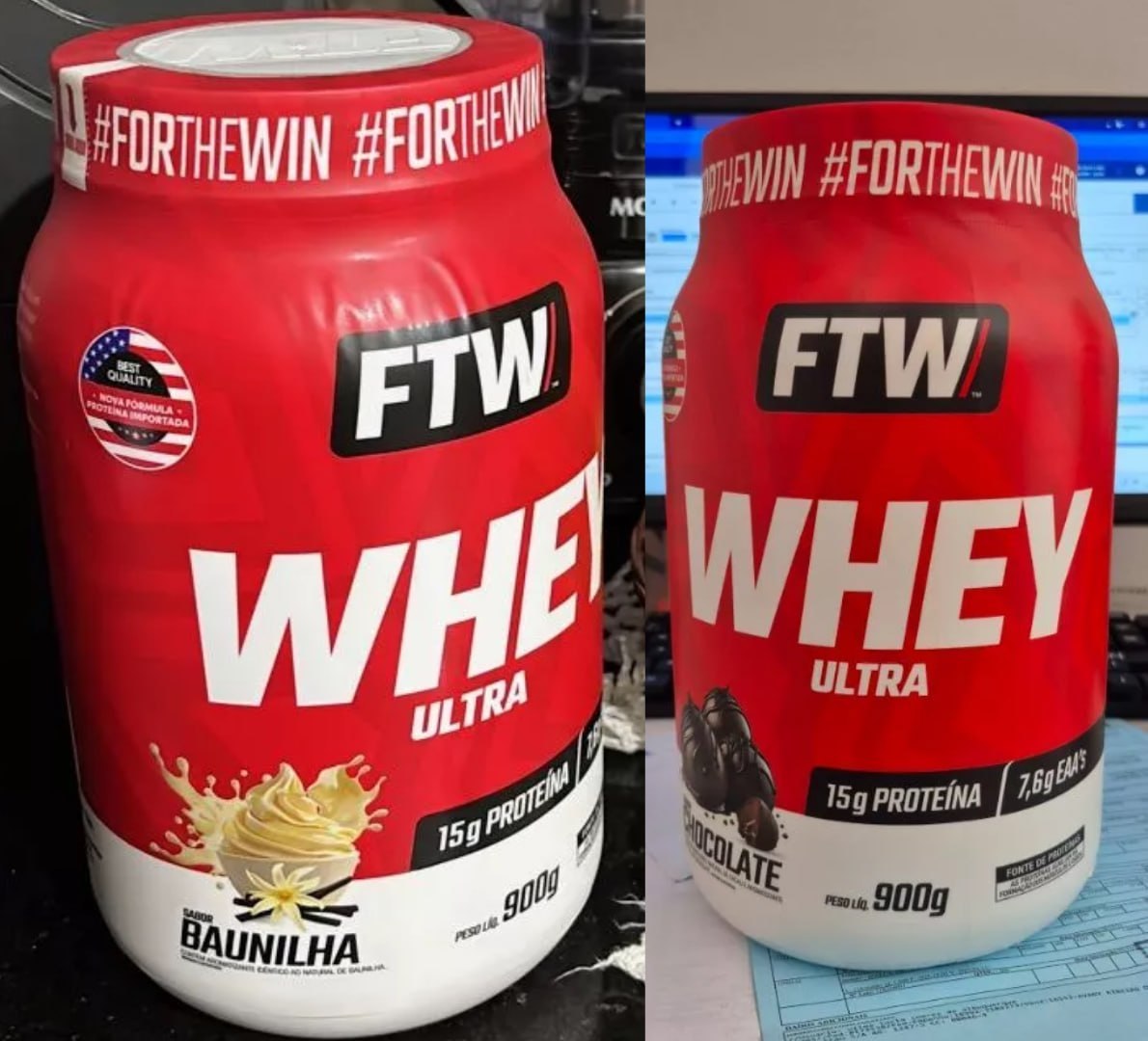 💪 Whey Ultra Protein Concentrado 900g - FTW