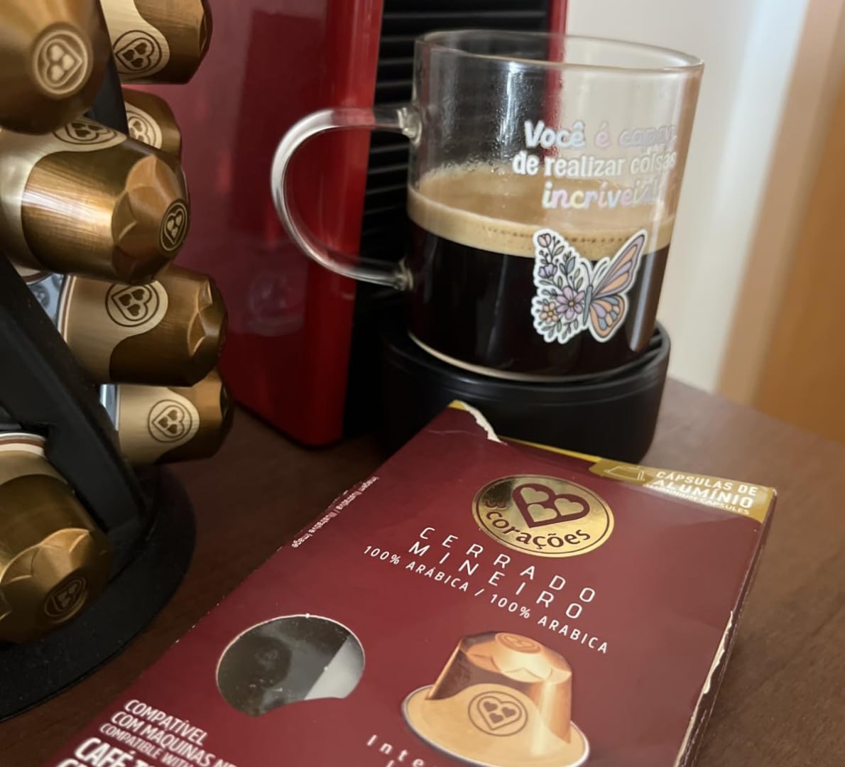 ☕️ Cápsulas Café Cerrado Mineiro 3 Corações (10 unidades)