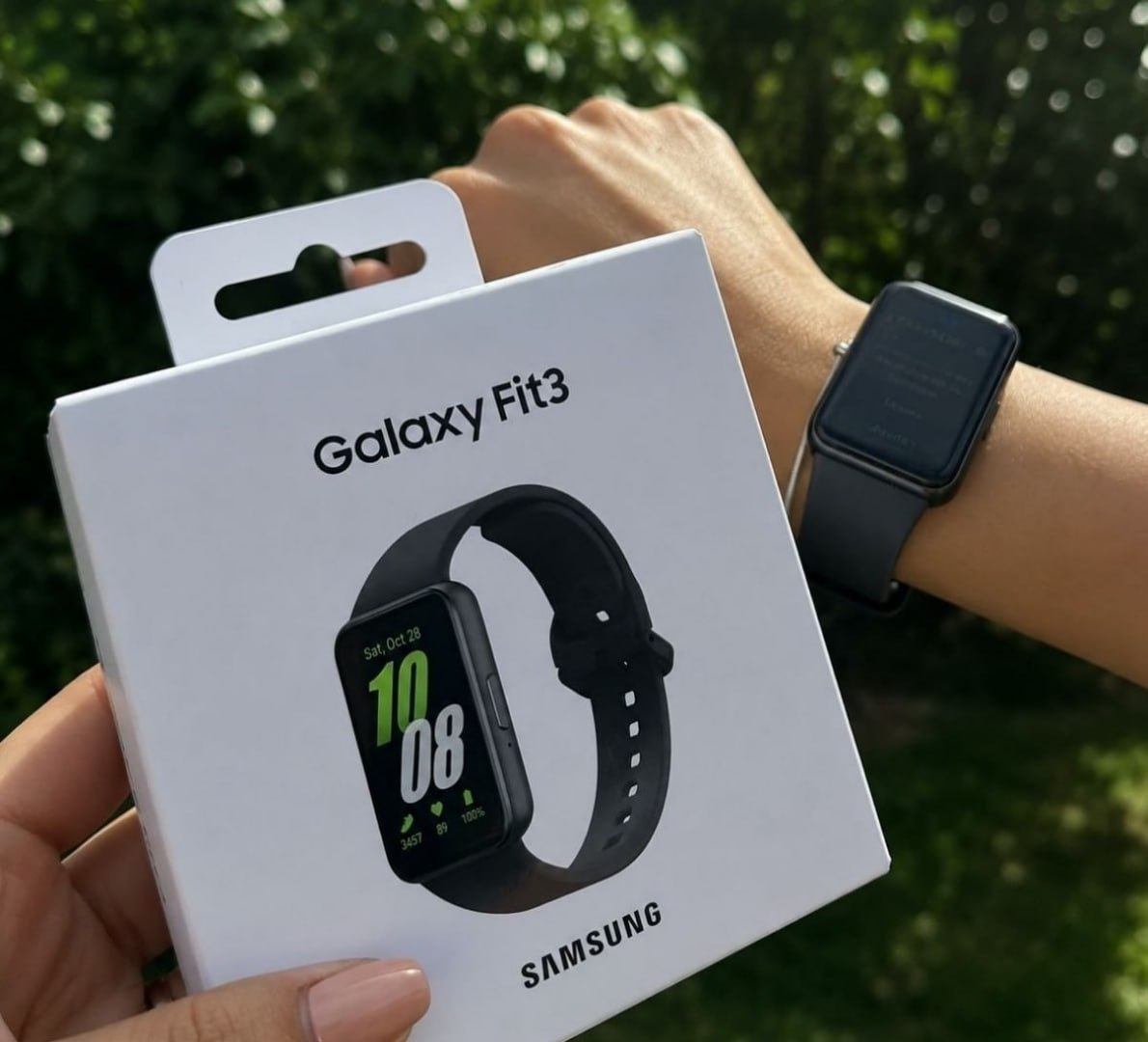 ⌚️ Smartwatch Samsung Fit3 Display 1.6" Grafite