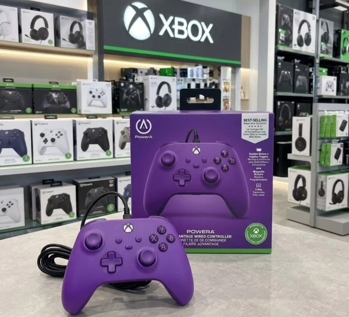 🎮 Controle Xbox Series S X Pc Power A Com Fio Usb C