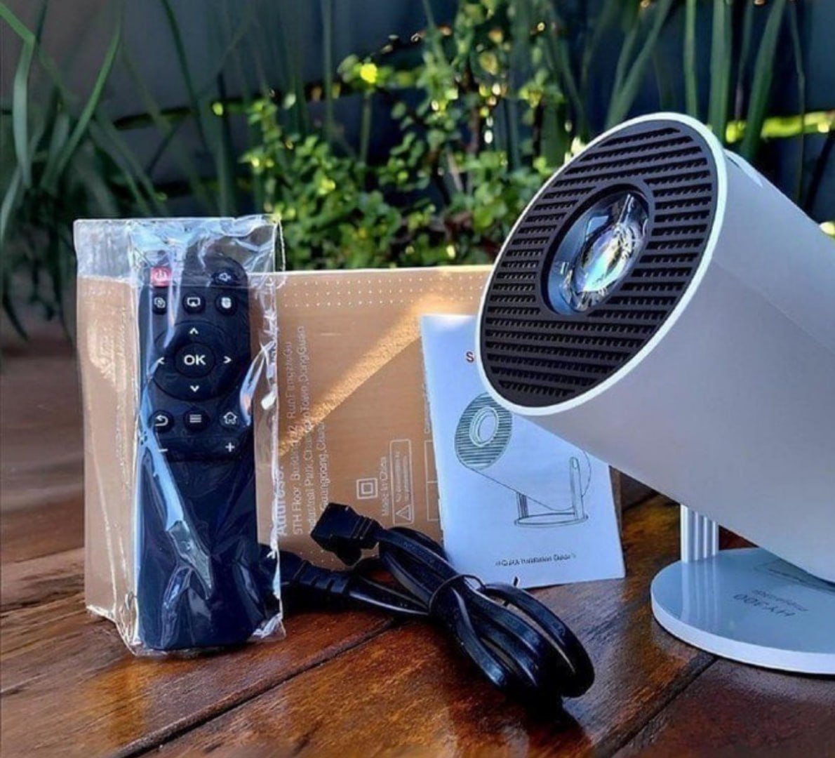📽 Projetor Portátil 4k Hd Android Smart Wifi