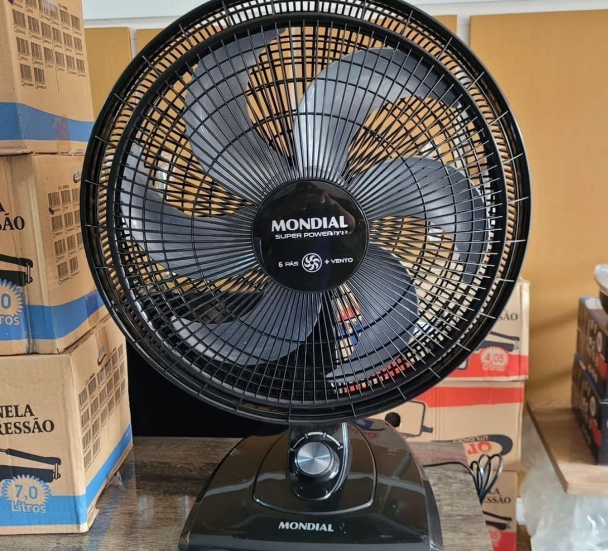 🌬 Ventilador de Mesa 30cm Super Power Mondial