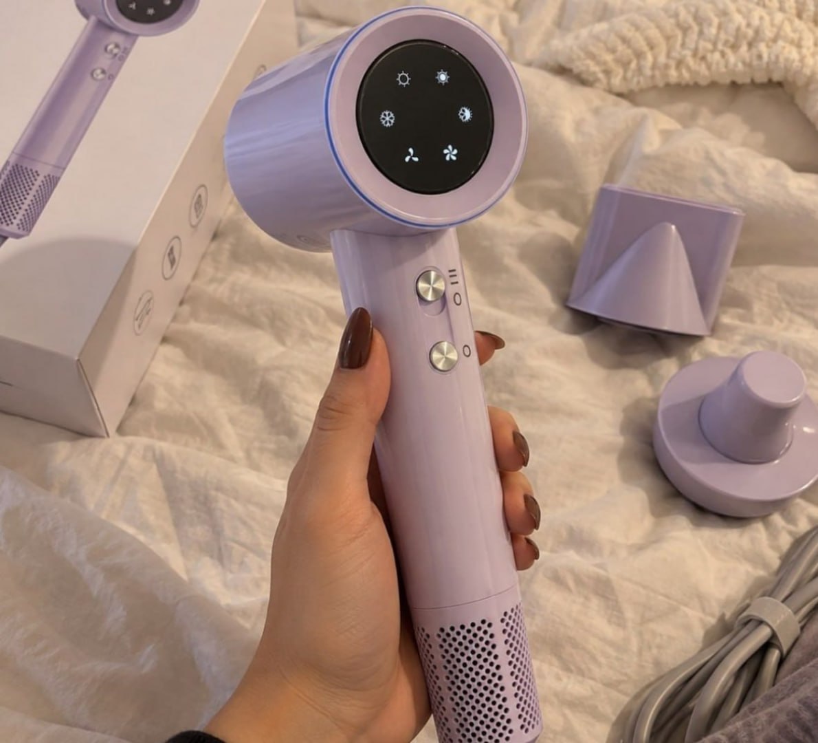 👩 Gokoco Secador De Cabelo Profissional Alta Velocidade 1500W