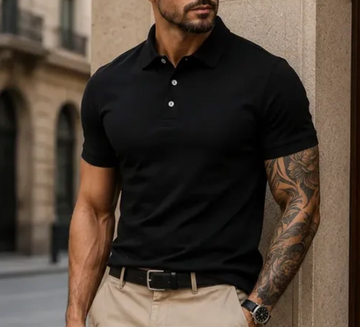👕 Camisa Polo Piquet Slim (várias cores)