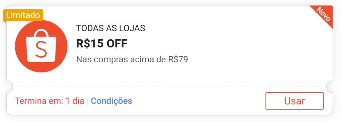 🚨 NOVO CUPOM SHOPEE 🚨