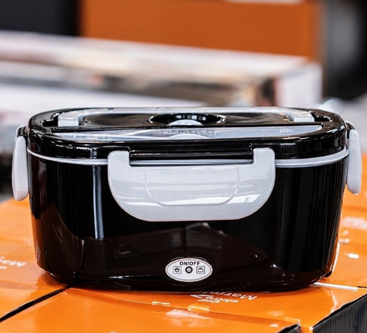 ✅ Marmita Elétrica Bivolt 1.5L Com Divisórias