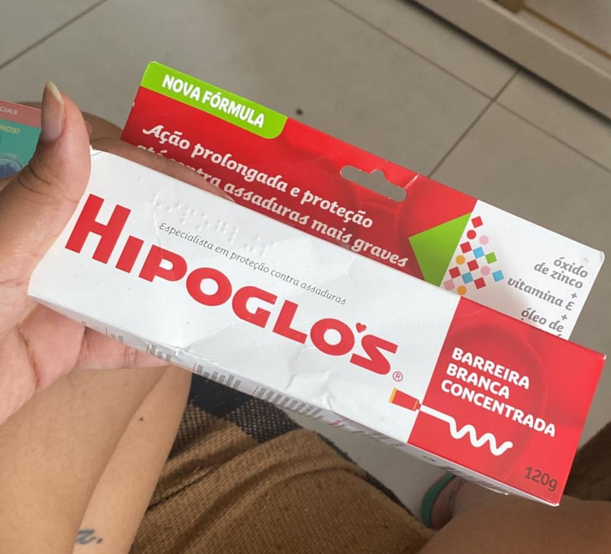 ✅ Hipoglós Creme Preventivo De Assaduras 120g