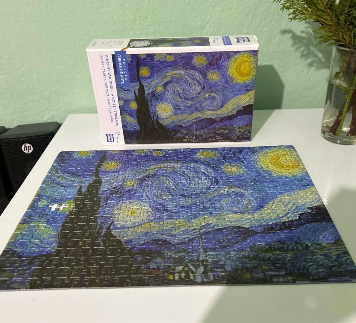 🧩 Toyster - Quebra-cabeça: Vincent Van Gogh: A Noite Estrelada - 500 peças