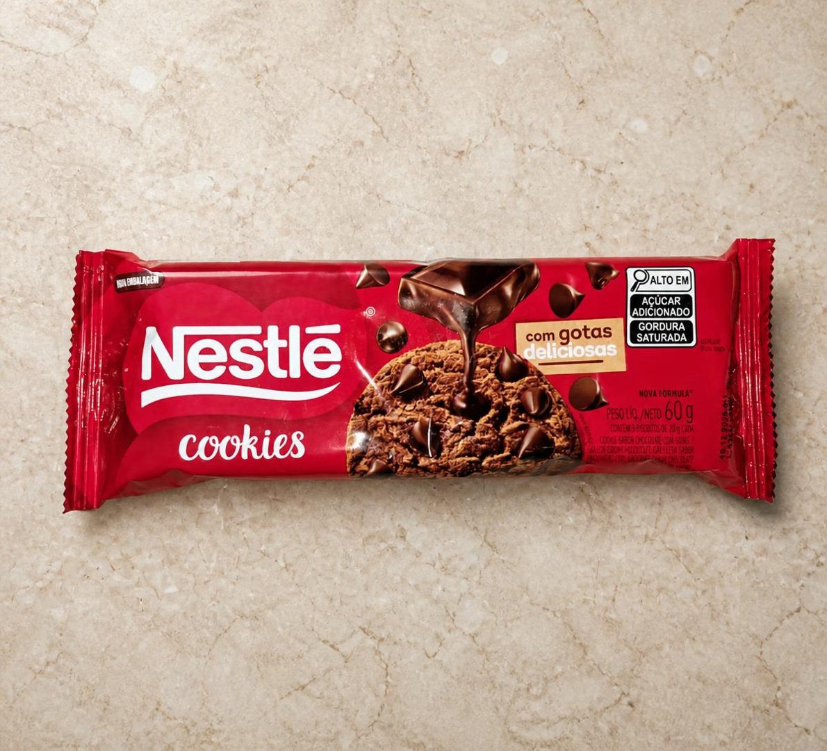 🍪 Nestlé Cookie Gotas De Chocolate Classic 60g