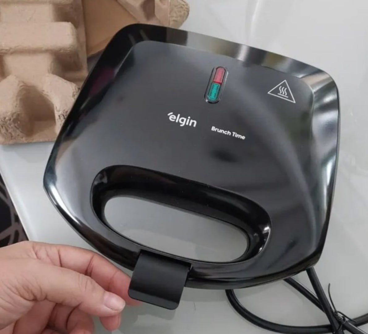 ✅ Sanduicheira e Grill Elgin Brunch Time 800W Antiaderente 127V