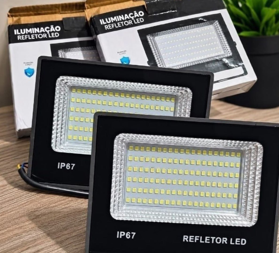 💡 Kit 2 Refletores Super Led 400w Bivolt Prova D'água