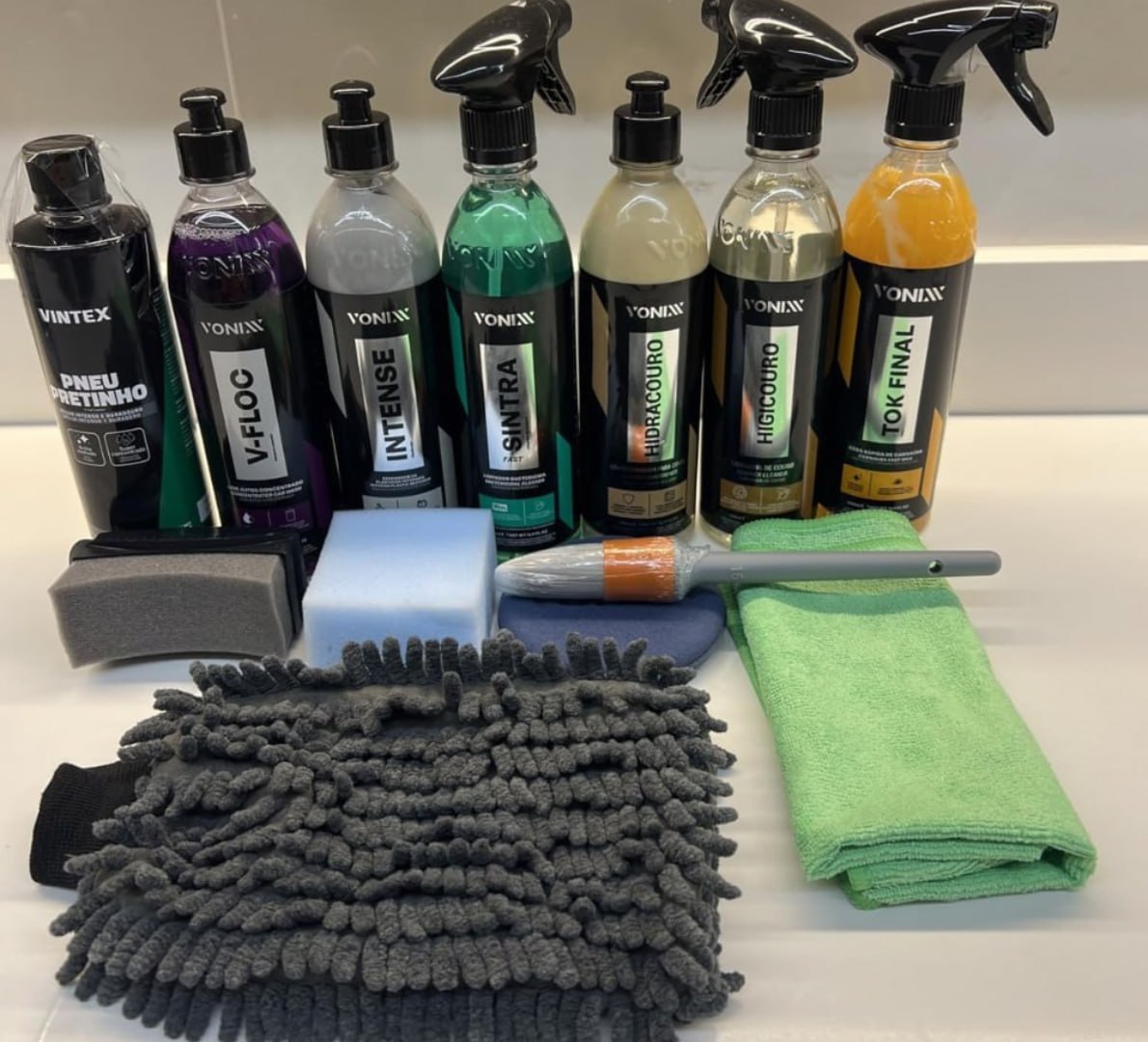 🚗 Kit Limpeza Automotiva Vonixx