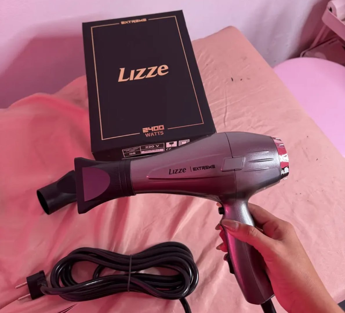👩 Secador de Cabelo Profissional Lizze Extreme