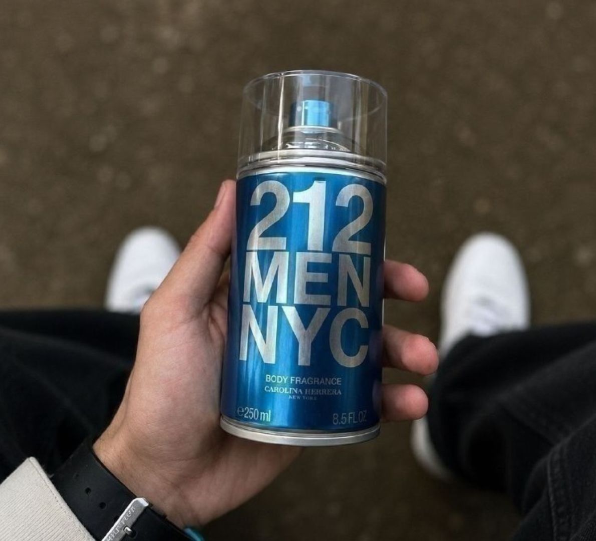 🌬️ Body Spray Carolina Herrera 212 Men NYC Body 250ml