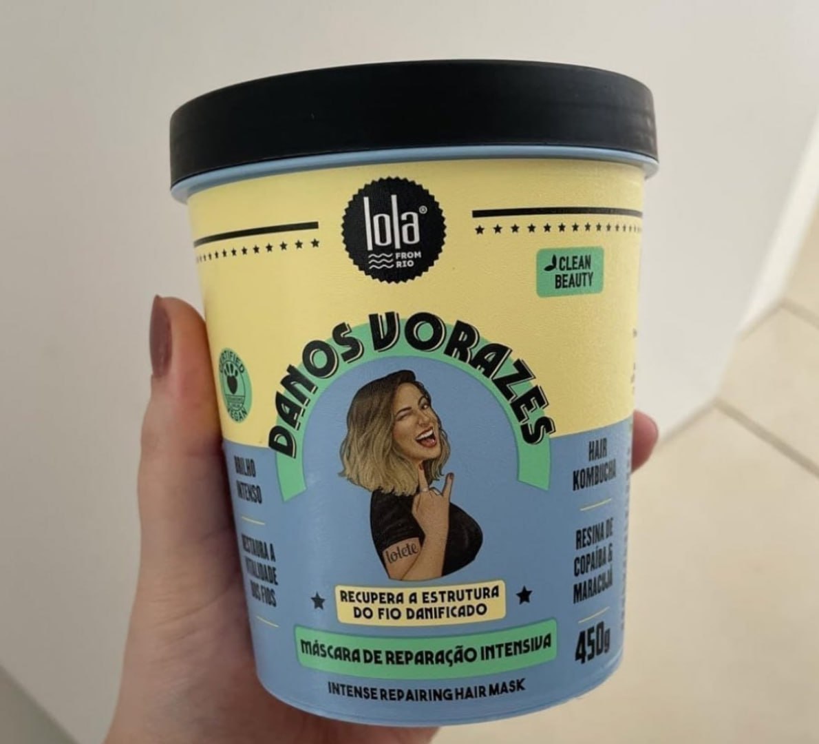 ✅ Danos Vorazes Máscara de Tratamento 450g - Lola Cosmetics