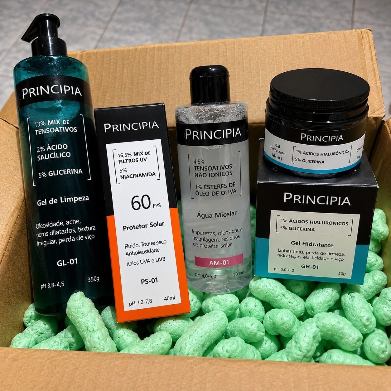 🧴 Principia Kit Essencial Água Micelar Todo Tipo De Pele Dia/noite