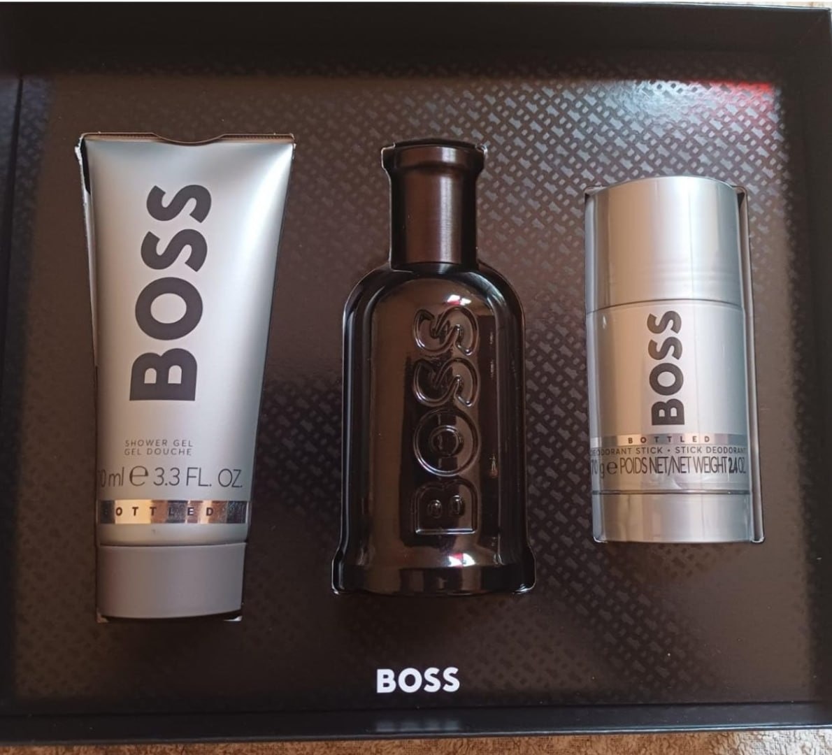 💨 Kit Hugo Boss Bottled (3 itens)