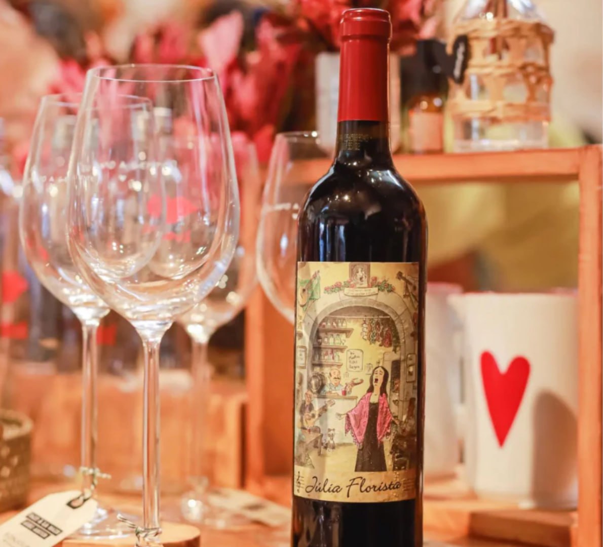 🍷 Kit 3x Vinho Português Tinto Julia Florista 750ml