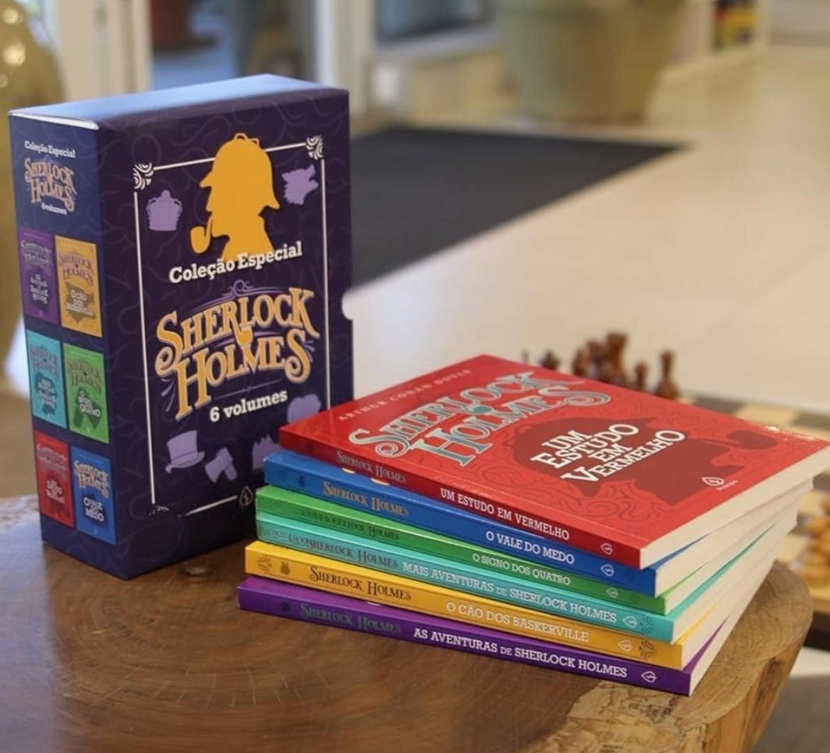 š Coleção Especial Sherlock Holmes - Box com 6 livros