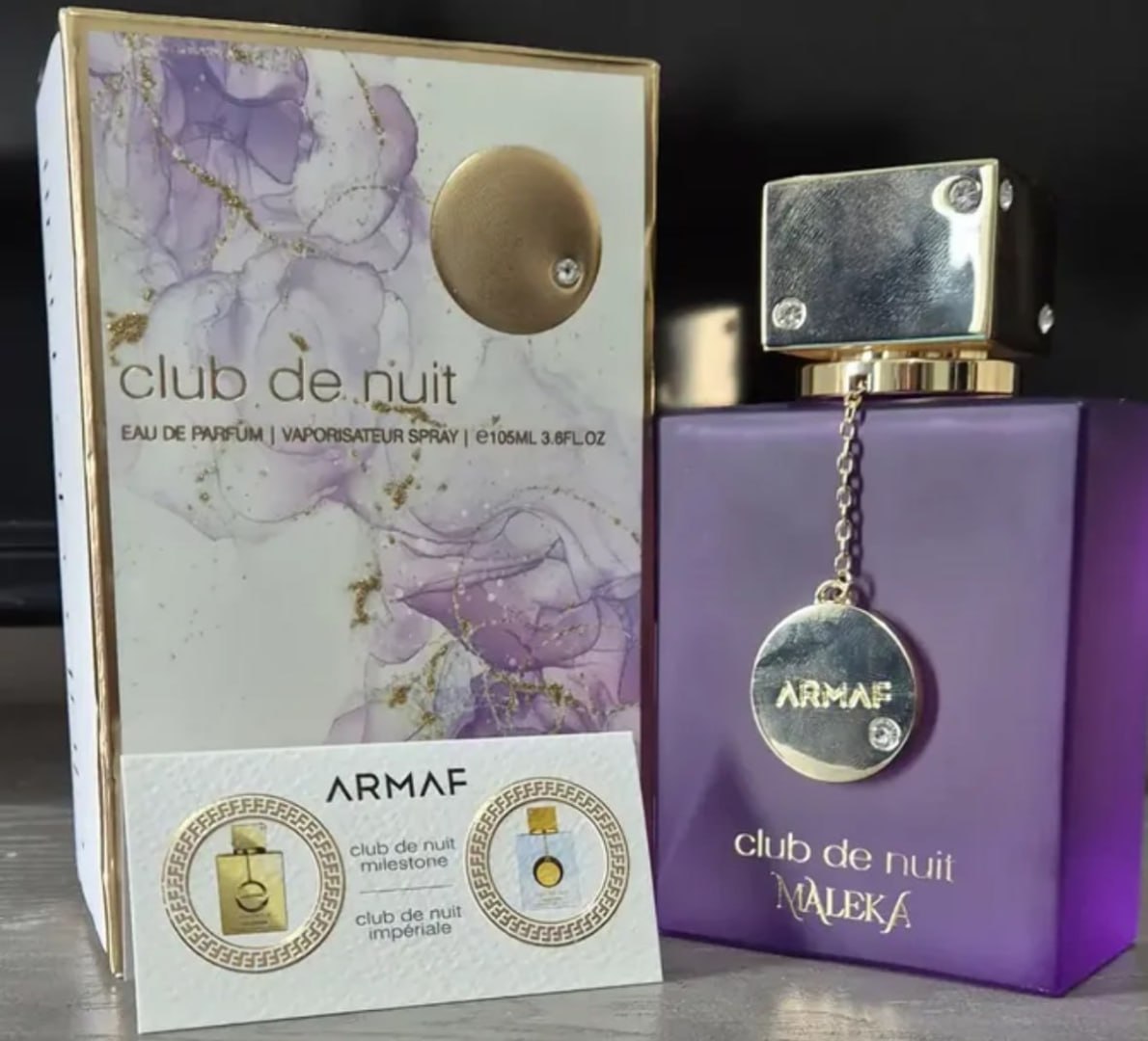 🌬 Perfume Armaf Club De Nuit Maleka Eau De Parfum 105 M