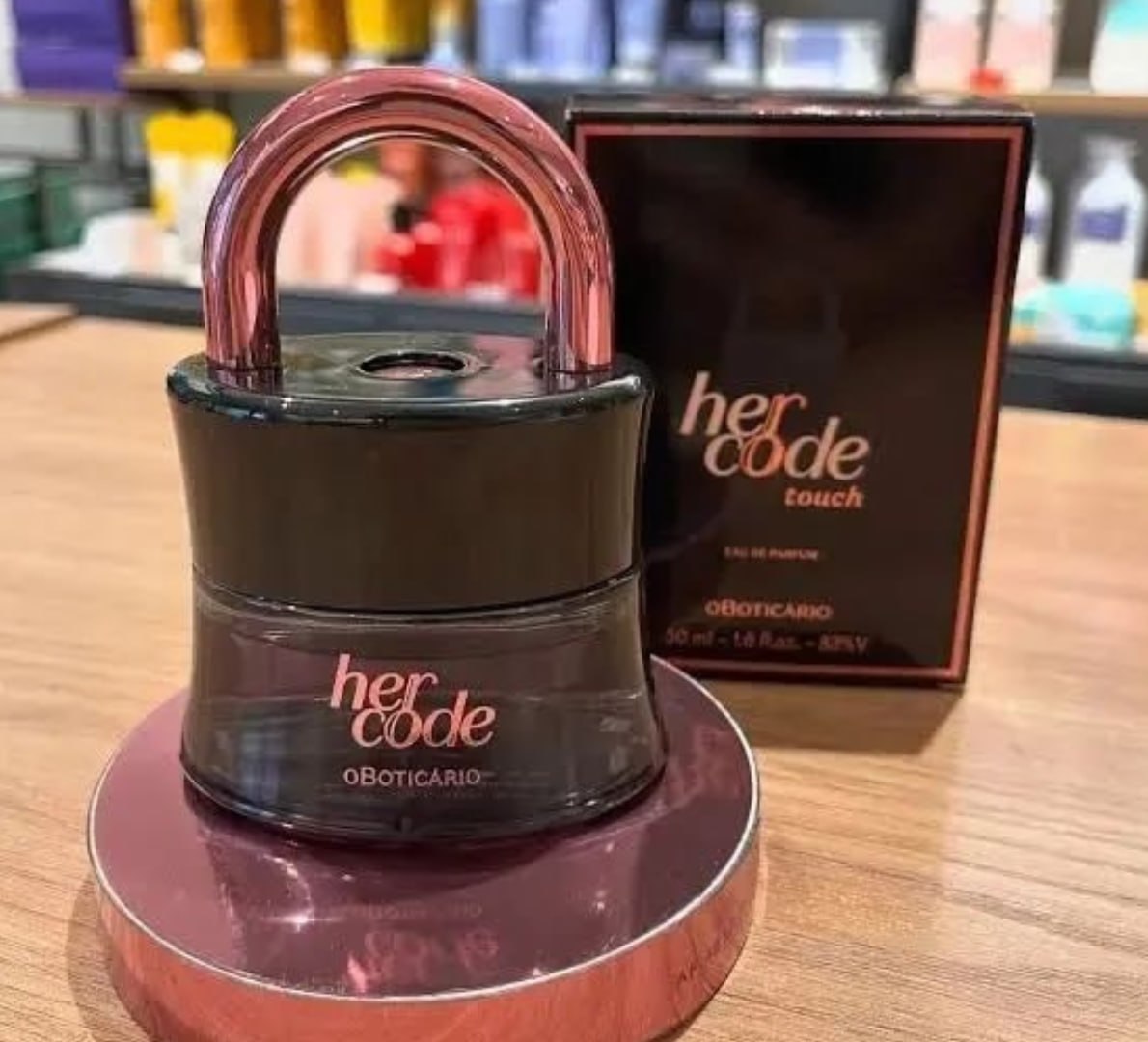 ⛫ 💨 O Boticário Her Code Touch Eau De Parfum 50ml