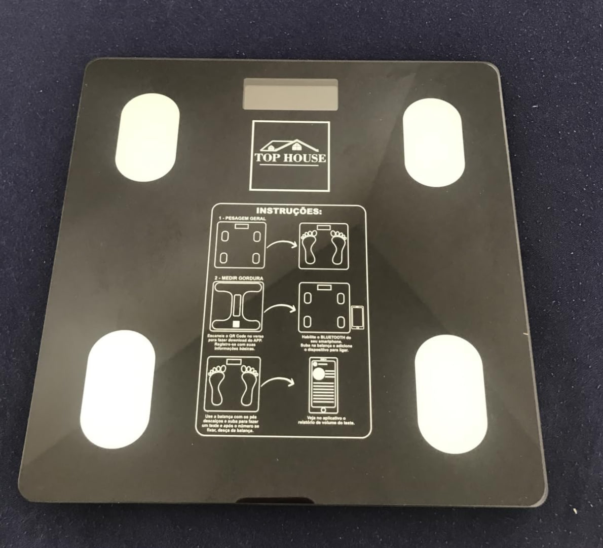 ✅ Balança Corporal Bioimpedância Com Visor Inteligente