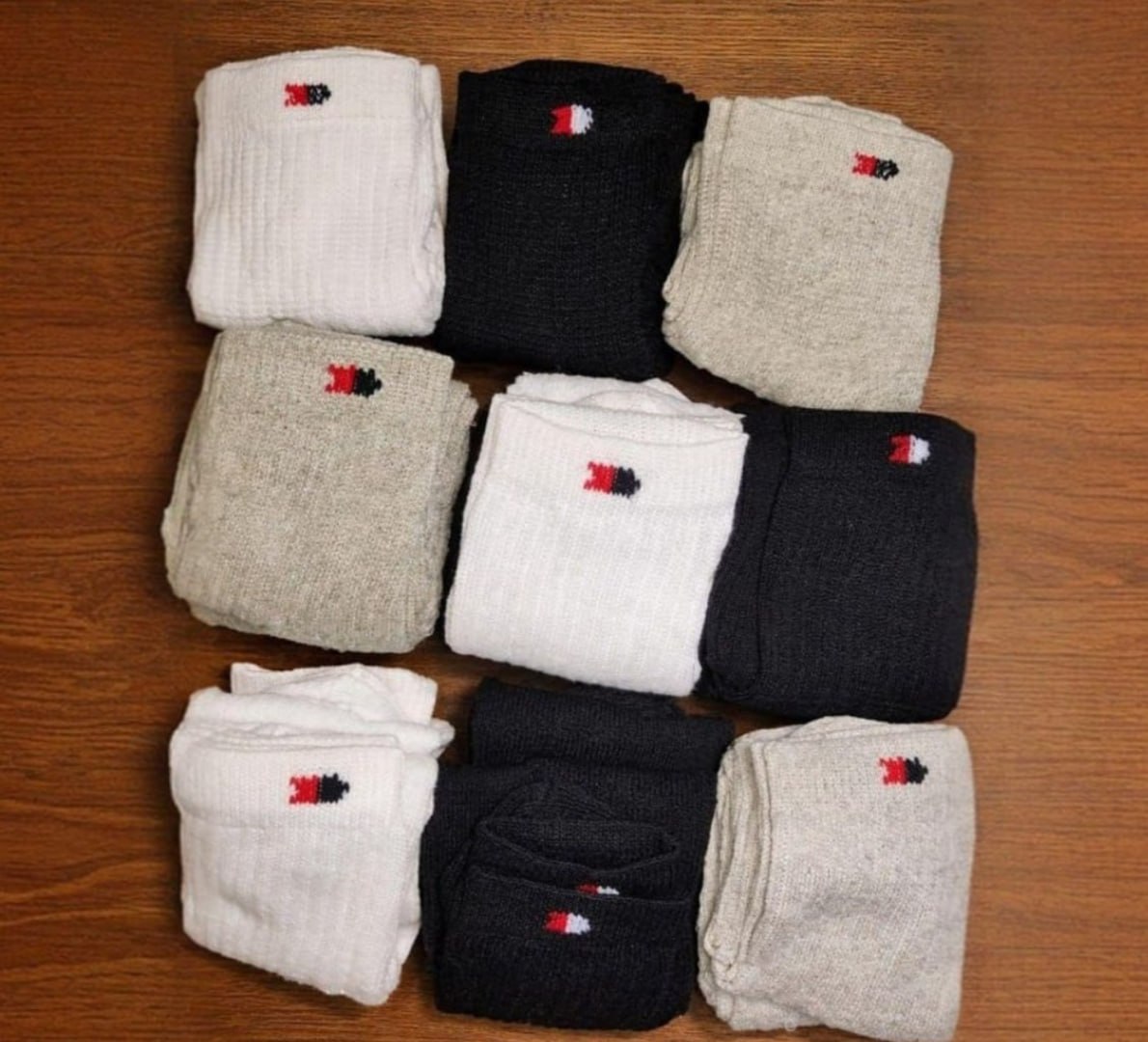 🧦 Kit 15 Pares Meias Algodão Cano Médio Sandrini