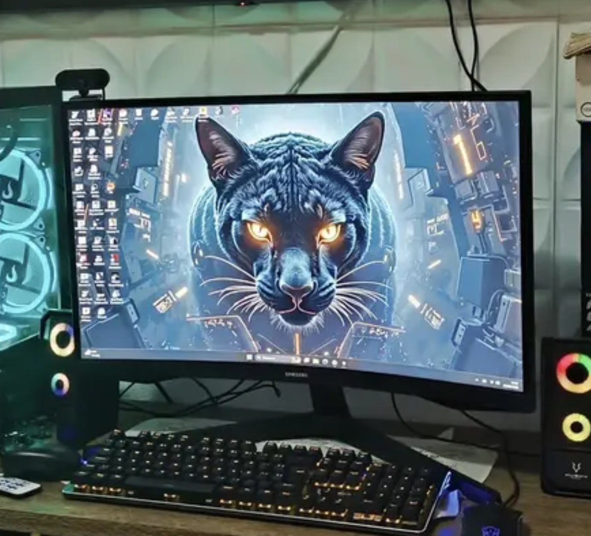 🖥 Monitor Gamer Samsung Odyssey G5, 27 , Qhd, 165hz