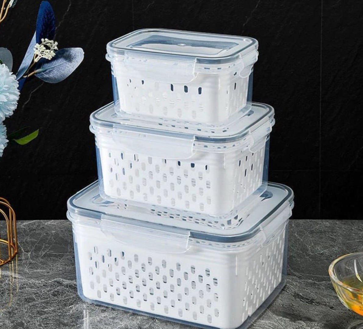 ÓTIMO PRA ORGANIZAR ALIMENTOS NA GELADEIRA