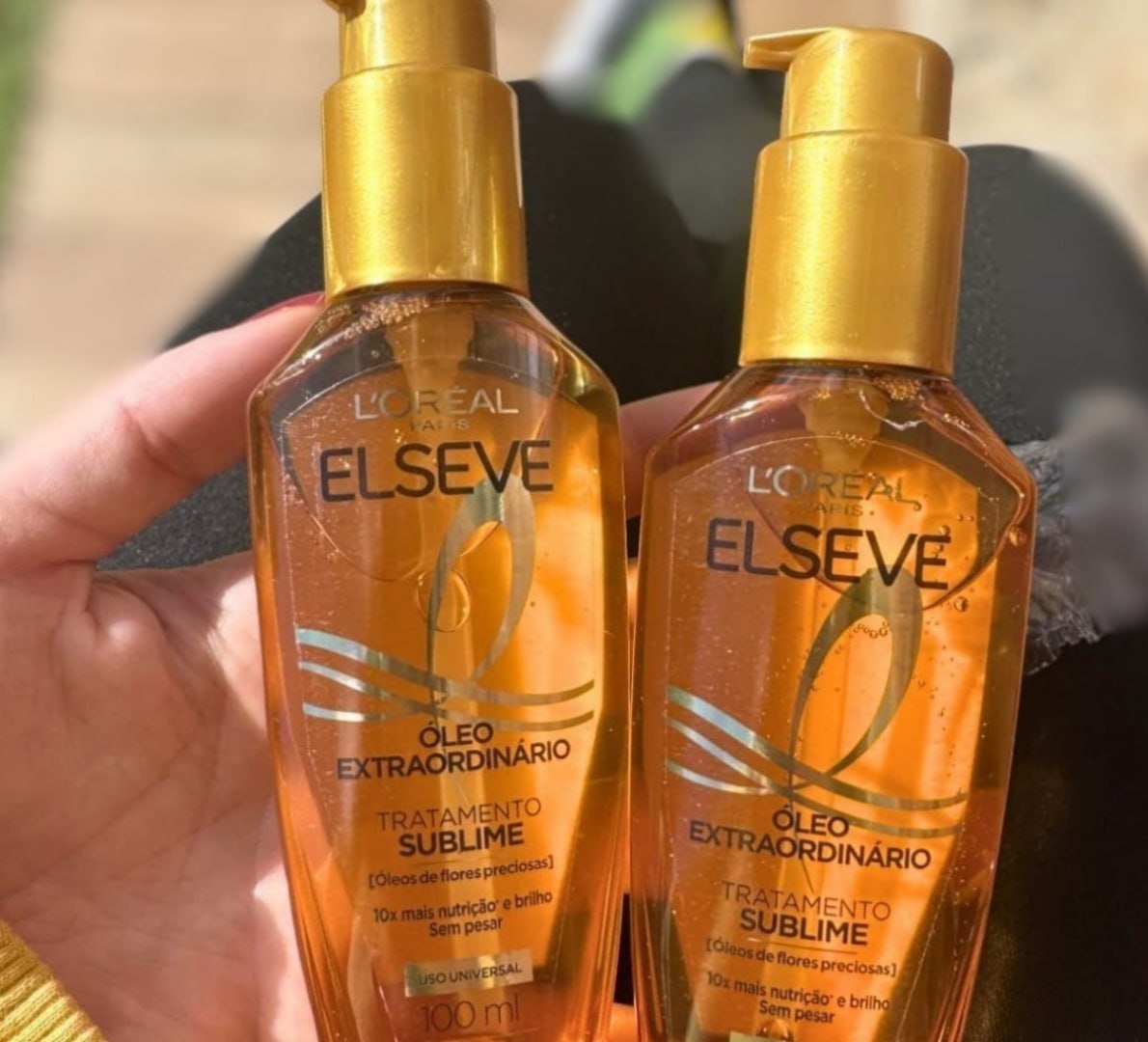 🧴 Kit 3 Óleo Elseve L'Oréal Paris Óleo Extraordinário 100ml