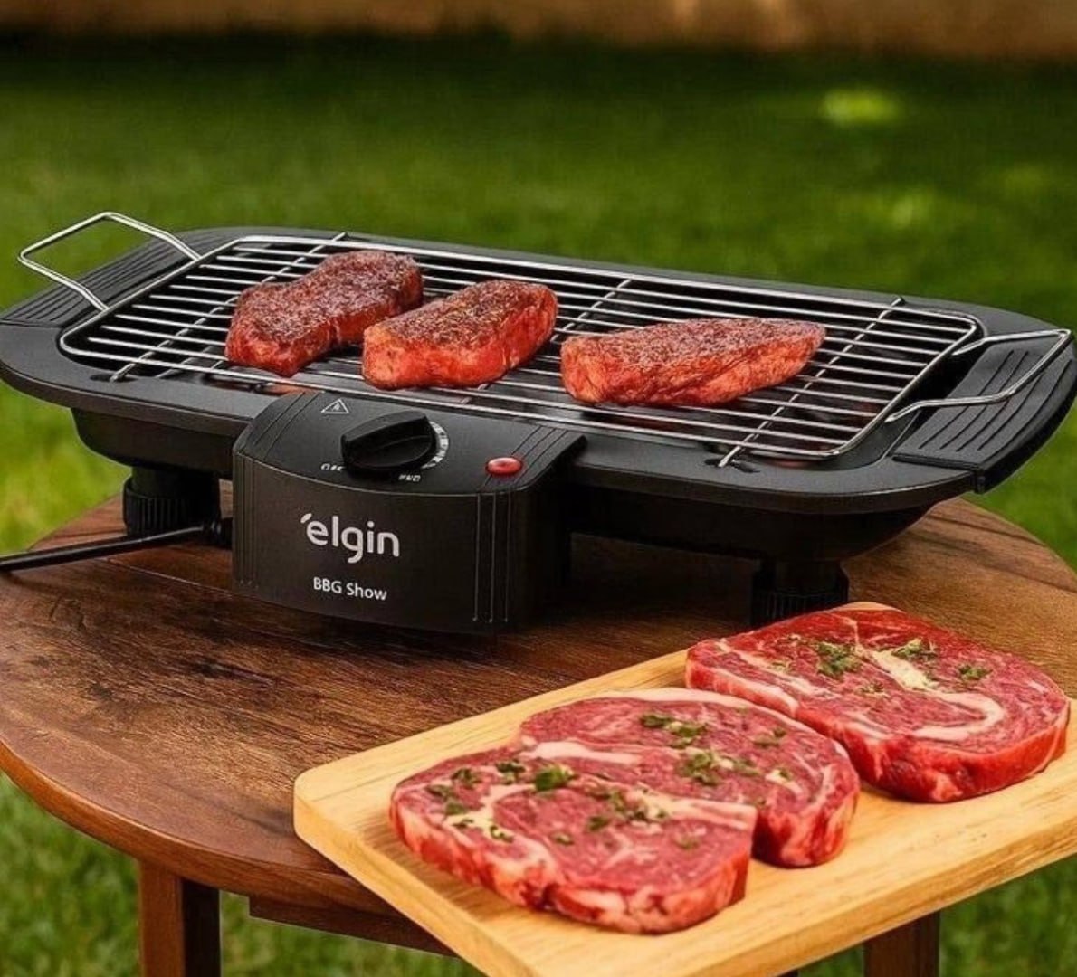 🥩 Churrasqueira Elétrica De Mesa Bbq Show Elgin