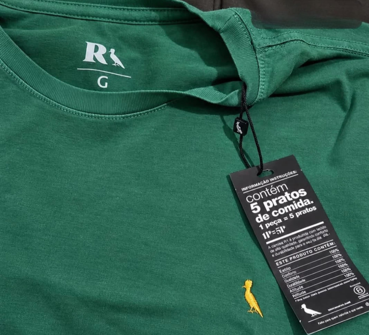 ✅ Camiseta Pra Torcer Pica Pau Bordado Reserva