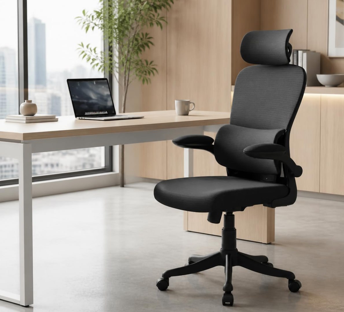 🪑 Cadeira de Escritório Almirante Mesh Reclinável 150kg