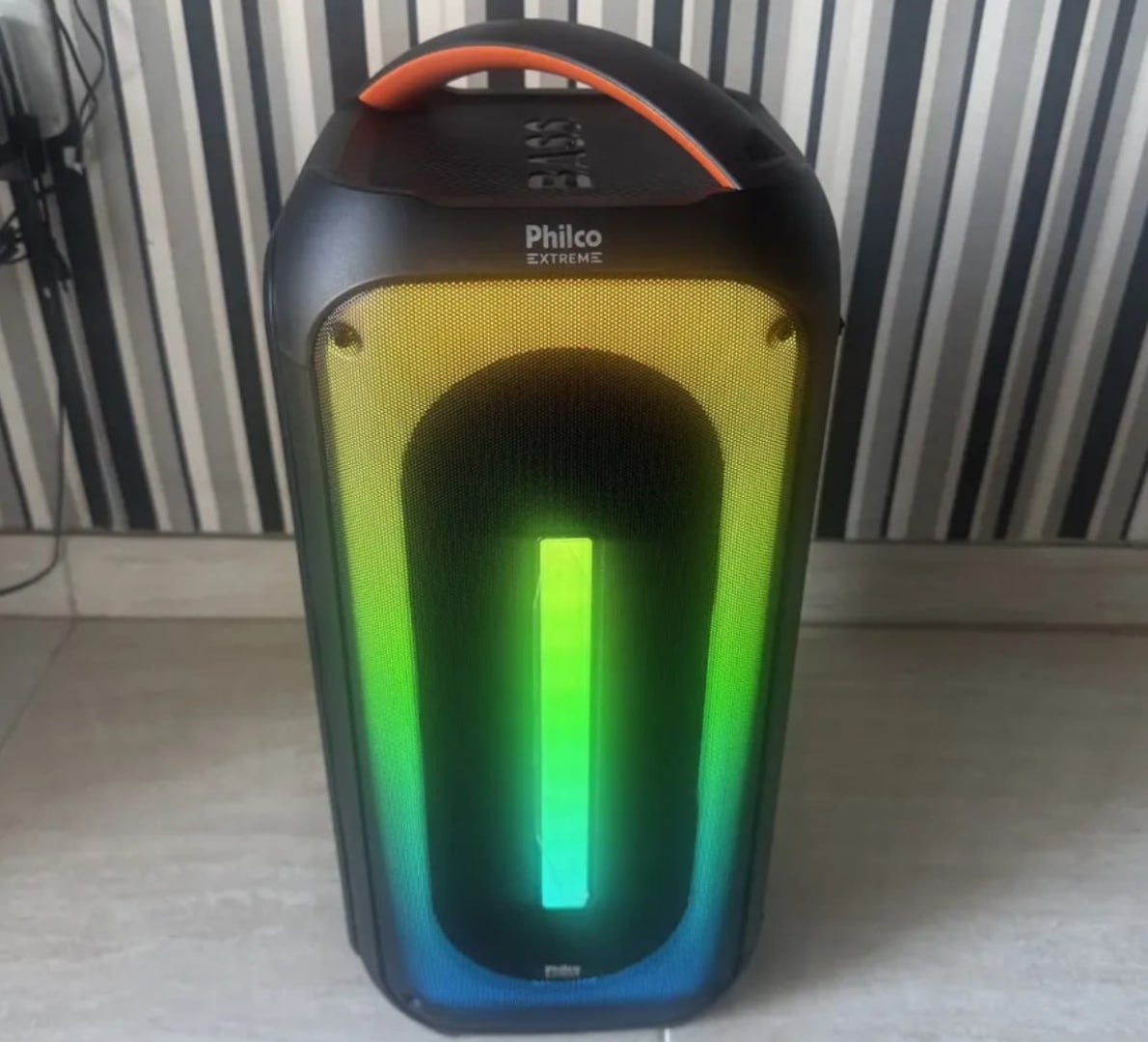 🔊 Caixa de Som PCX6700 Amplificada 650W de Potência Philco