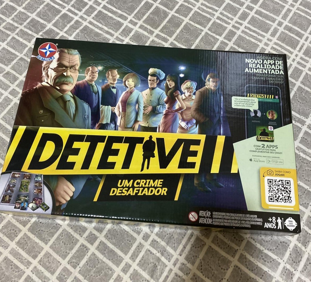 🔍 Jogo Detetive com Aplicativo Estrela